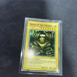 Yugioh Sanga Of The Thunder MRD-025 Super Rare Og Print- Damaged -  High Faded - Image 19