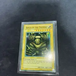 Yugioh Sanga Of The Thunder MRD-025 Super Rare Og Print- Damaged -  High Faded - Image 20