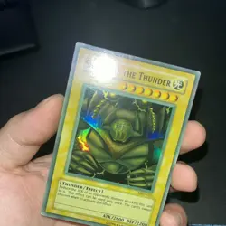 Yugioh Sanga Of The Thunder MRD-025 Super Rare Og Print- Damaged -  High Faded - Image 7