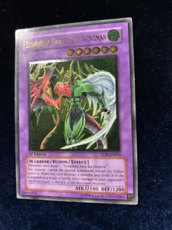 Elemental HERO Flame Wingman (UTR) TLM-EN035 The Lost Millennium 1st Edition - Image 7