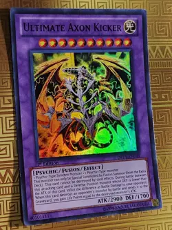 Ultimate Axon Kicker DREV-EN039 Duelist Revolution Super Rare 1st Ed Yu-Gi-Oh - Image 1