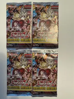 (Lot of 4) Yu-Gi-Oh! Yugioh TCG Crossover Breakers Booster Pack Sealed #6 - Image 2