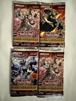 (Lot of 4) YU-GI-OH! ANCIENT GUARDIANS 1ST EDITION BOOSTER PACKS #6 - Image 2