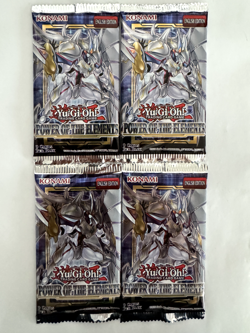 (Lot of 4) Yu-Gi-Oh! Power of the Elements Booster Packs Factory Sealed #6 - Image 2