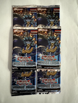 (Lot of 6) YuGiOh Legendary Duelist 9 Duels From the Deep Booster Packs #6 - Image 2