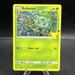 Bulbasaur 1/25 Promo McDonald's 25th Anniversary Promos Pokemon Card - Image 1
