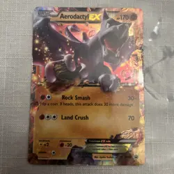 Aerodactyl EX XY97 XY Black Star Promo Holo Pokemon Card MP - Image 1