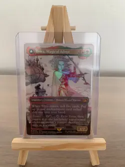 FOIL TERRA, MAGICAL ADEPT (BORDERLESS) Final Fantasy FIN Magic MTG CARD - Image 10