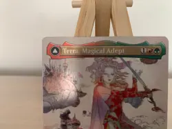 FOIL TERRA, MAGICAL ADEPT (BORDERLESS) Final Fantasy FIN Magic MTG CARD - Image 6