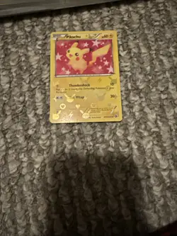 PokÃ©mon Pikachu TCG Holo Card RC7/RC25 Legendary Treasures Radiant Collection - Image 1