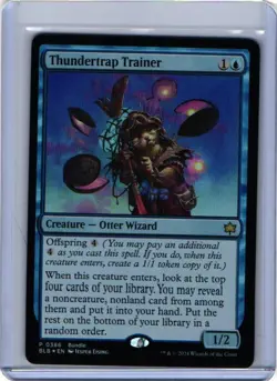  MTG Thundertrap Trainer Bloomburrow Promo Foil - Image 1