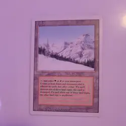 MTG Taiga Revised Edition Regular Rare NM - Image 1