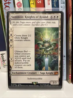 Magic MTG Final Fantasy Summon Knights Of The Round Table *Mint Pack Fresh!! - Image 1