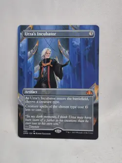 Urza's Incubator Borderless MTG Dominaria Remastered Unplayed NM Card # DMR 453 - Image 1