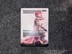 Lightning, Lone Commando (Showcase) Final Fantasy Mtg Regular - Image 1