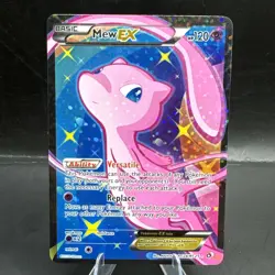 Pokemon Mew EX Full Art RC24/RC25 Legendary Treasures Radiant Collection Holo LP - Image 1
