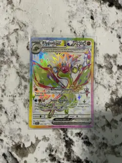 Pokemon TCG Flygon EX Holo Ultra Rare Card 222/191 Sv08: Surging Sparks - Image 1