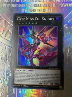 CXyz N.As.Ch. Knight - Legendary Duelists: Duels From the Deep (LED9) Yugioh - Image 1