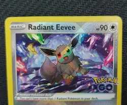 Pokemon TCG Sword & Shield Promo Card - Pokemon Go Radiant Eevee SWSH230 NM - Image 2