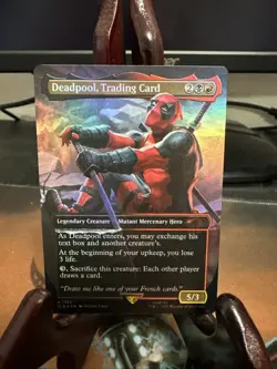 Deadpool, Trading Card (Rainbow Foil) Secret Lair Drop Foil - Image 1