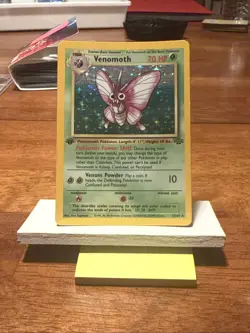 Venomoth 13/64 Jungle Set Holo Rare Card First Edition WOTC Pokemon TCG - Image 3