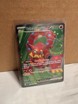 Pokemon TCG Journey Together Scarlet & Violet Volcanion EX Full Art Card 171/159 - Image 1