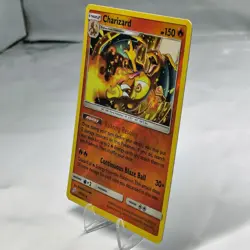 PokÃ©mon TCG Charizard 14/181 Holo Cracked Ice Team Up 2019 Rare Card - Image 4