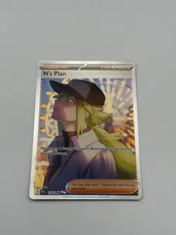 N's Plan SAR 170/086 sv11B English Pre Release Pokemon Card | Black Bolt - Image 1