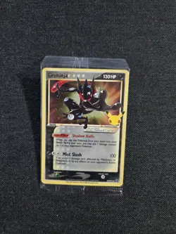PokÃ©mon TCG 2021 Greninja SWSH144 Black Star Promo Card Sealed - Image 1