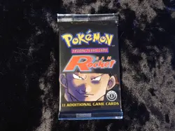2000 Pokemon Team Rocket 1ST Edition Booster Pack-Factory Sealed-1 Pack - Image 1
