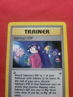 Pokemon: Sabrina's ESP #117/132 Gym Heroes 2000 WOTC Vintage Non-holo - NM -T157 - Image 12