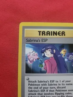 Pokemon: Sabrina's ESP #117/132 Gym Heroes 2000 WOTC Vintage Non-holo - NM -T157 - Image 4