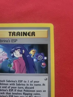 Pokemon: Sabrina's ESP #117/132 Gym Heroes 2000 WOTC Vintage Non-holo - NM -T157 - Image 5