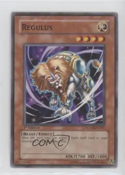 Regulus 1st Ed. YuGiOh Stardust Overdrive #SOVR-EN007 2009 0b5 - Image 1