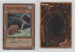 Poison Draw Frog Unlimited YuGiOh Cybernetic Revolution #CRV-EN028 2005 0b5 - Image 3