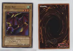 Dark Bat 1st Ed. YuGiOh Pharaoh's Servant #PSV-058 2002 wq8 - Image 3