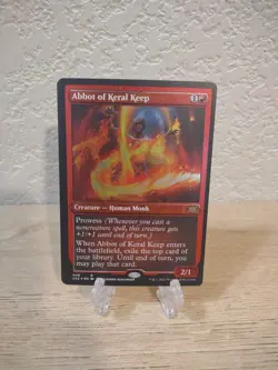 MTG Abbot Of Keral Keep NM Foil Etched Double Masters - Image 3