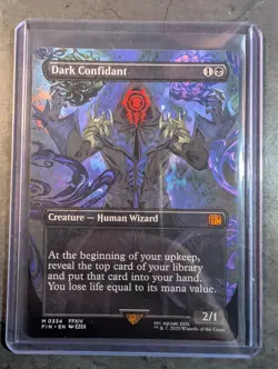 \Dark Confidant Non-foil Borderless Final Fantasy Magic the Gathering MTG - Image 1