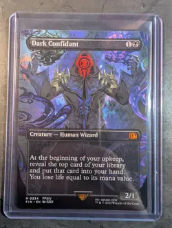 \Dark Confidant Non-foil Borderless Final Fantasy Magic the Gathering MTG - Image 3
