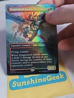 Dragonlord Atarka (Rainbow Foil) Secret Lair Drop Foil - Image 2