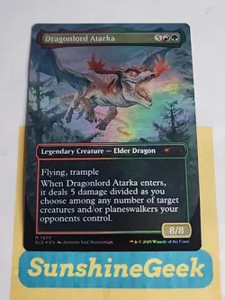 Dragonlord Atarka (Rainbow Foil) Secret Lair Drop Foil - Image 3