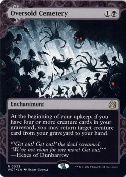 Oversold Cemetery NM/M* ENCHANTING TALES Wilds Of Eldraine 0033 mtg -UnltdCards - Image 3