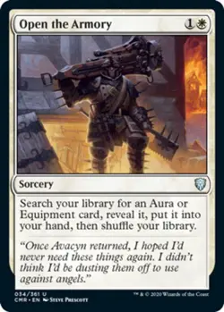 Hero Deal, English - 1 x MTG Open the Armory Commander Legends - Image 1