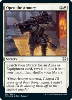 Hero Deal, English - 1 x MTG Open the Armory Commander Legends - Image 2