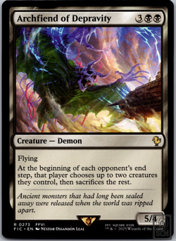 Archfiend of Depravity Commander: Final Fantasy Regular - Image 3