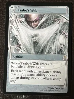Mtg MB2— Tsabo’s Web—NM Future Sight - Image 1