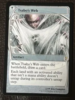 Mtg MB2— Tsabo’s Web—NM Future Sight - Image 2