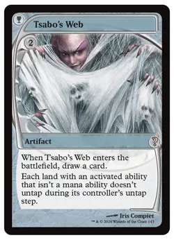 MTG: 1 x Tsabo's Web - Rare Artifact - Mystery Booster 2 Future Sight (MB2) - NM - Image 1