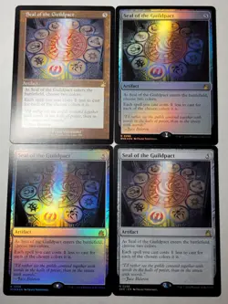 Seal of the Guildpact -1 Retro 2 Foil 1 Reg- RAVNICA REMASTERED RVR mtg NM/M - Image 1