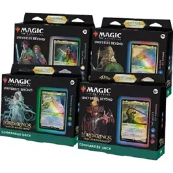 Wizards of the Coast Fellowship Commander Deck Lord of the Rings Tales Middle Earth - Image 1